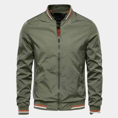 Bomber uomo con zip