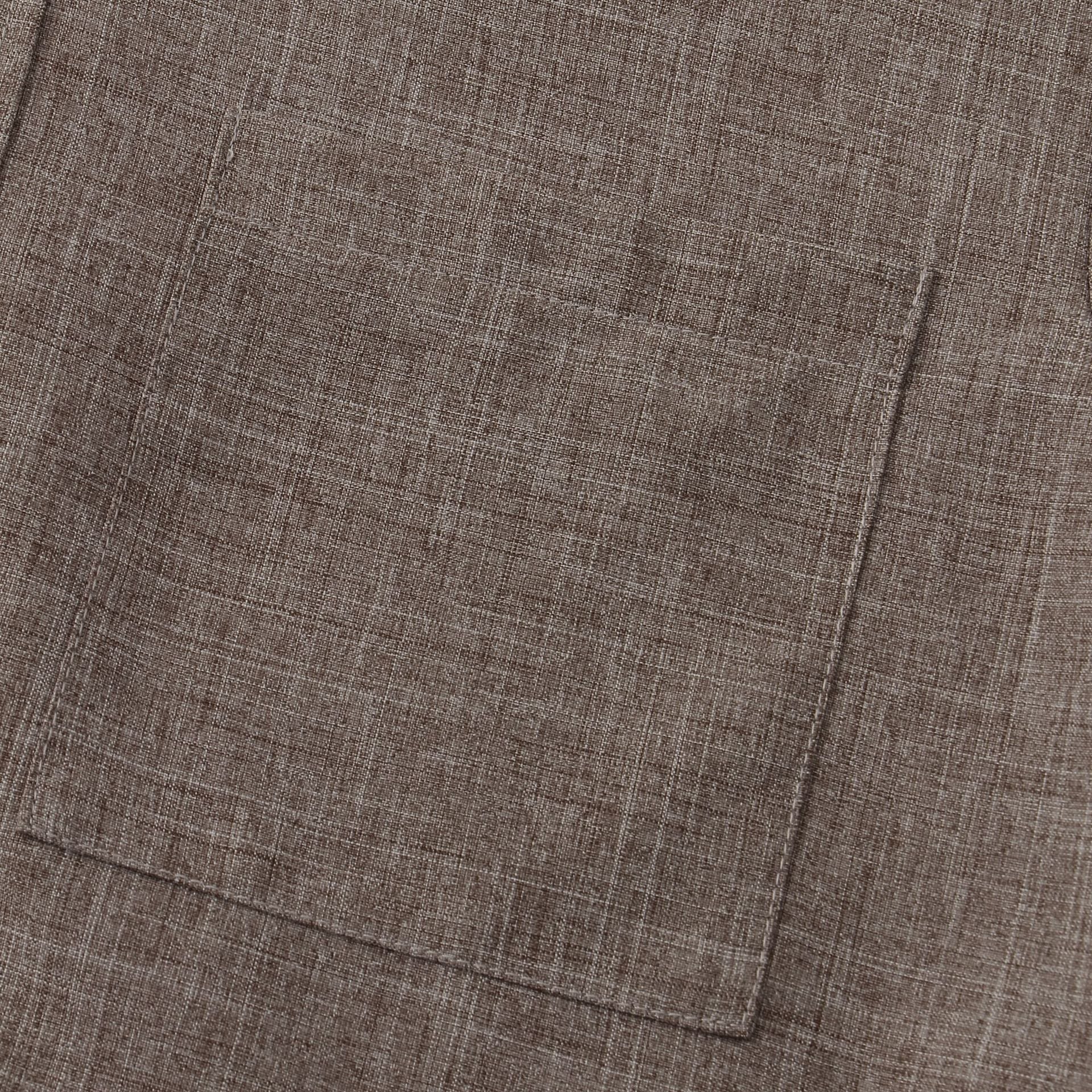 Camicia uomo collo coreana a maniche corte