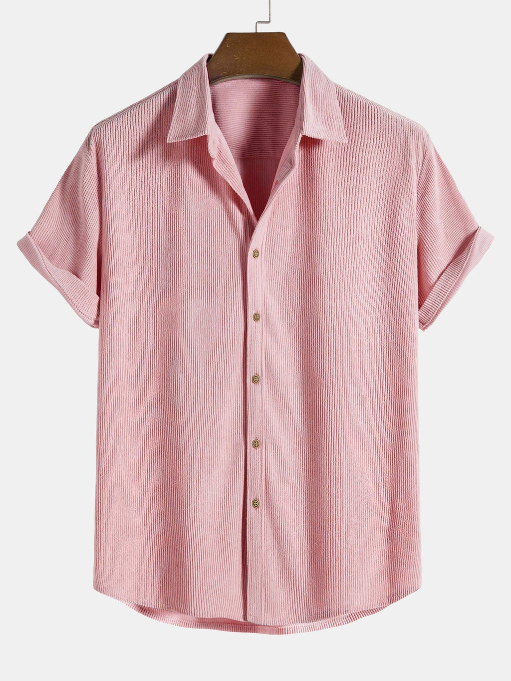 Camicia uomo maniche corte con bottoni