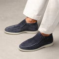 Men's Apron Toe Slip-On Chukka Boots