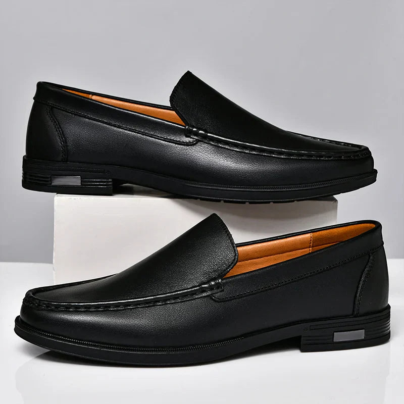 Men's Apron Toe Slip-On Loafers