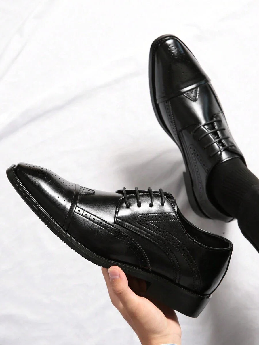 Men's Cap Toe Oxford Shoes