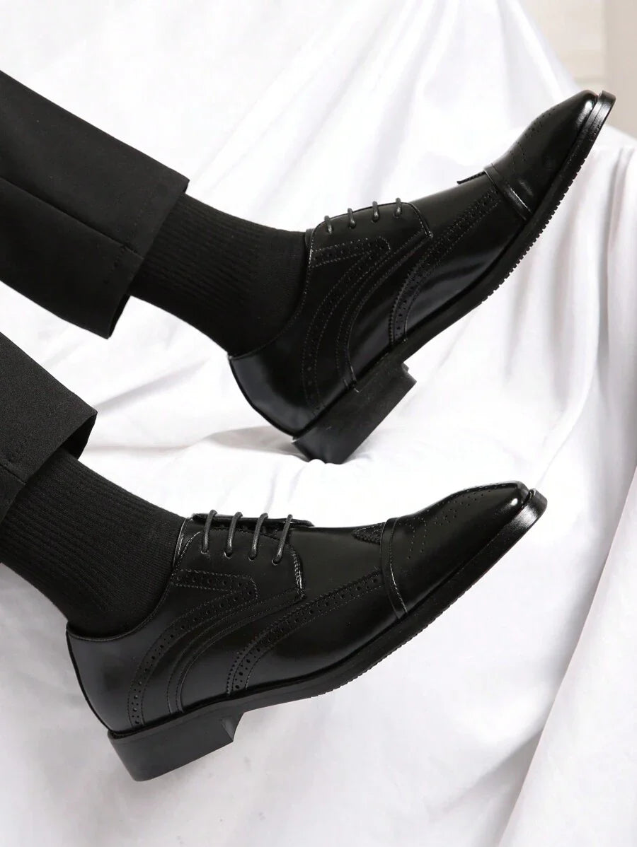 Men's Cap Toe Oxford Shoes