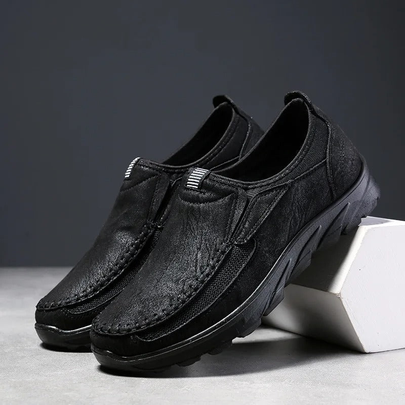 Men's Casual Moc Toe Loafers
