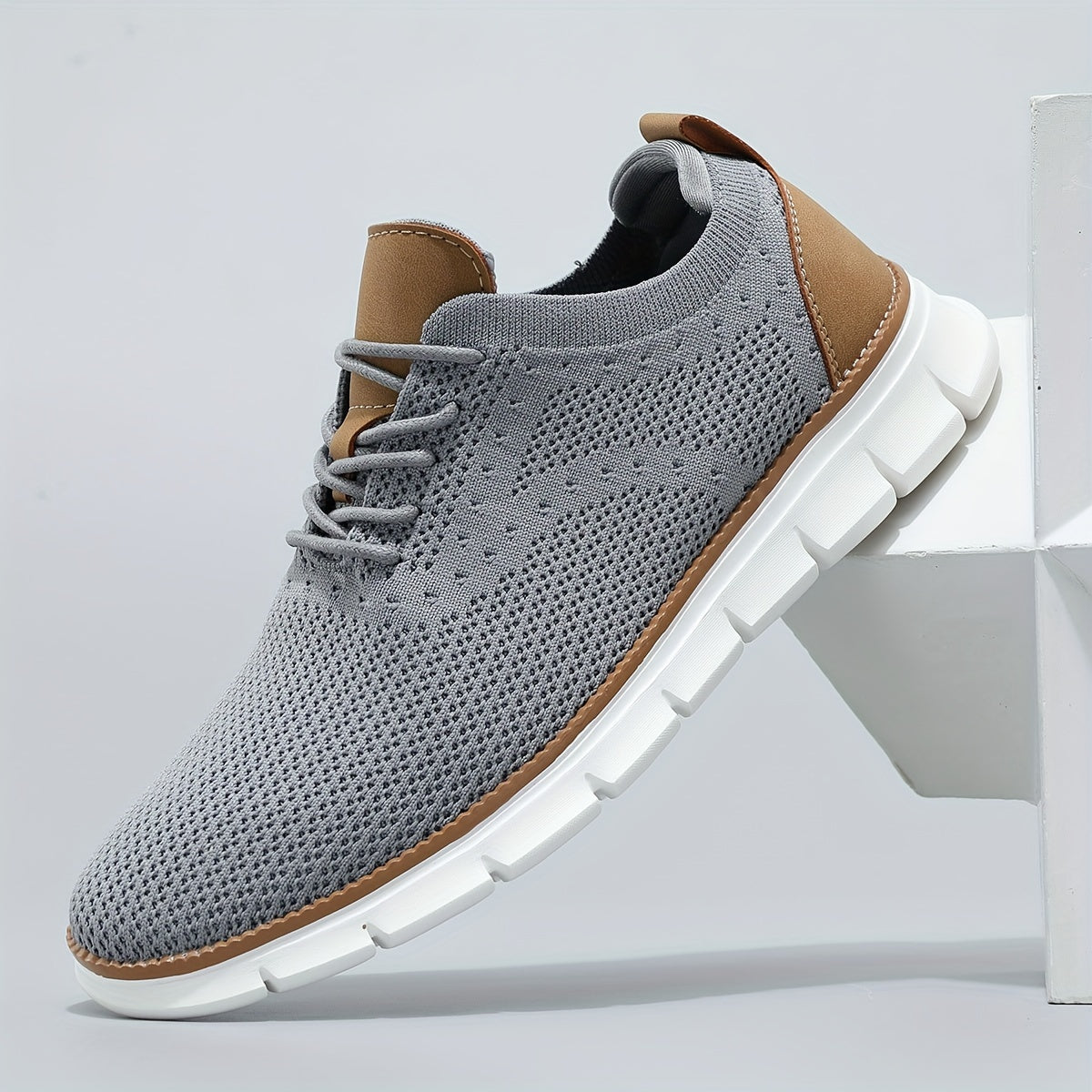 Men's Knit Walking Sneakers