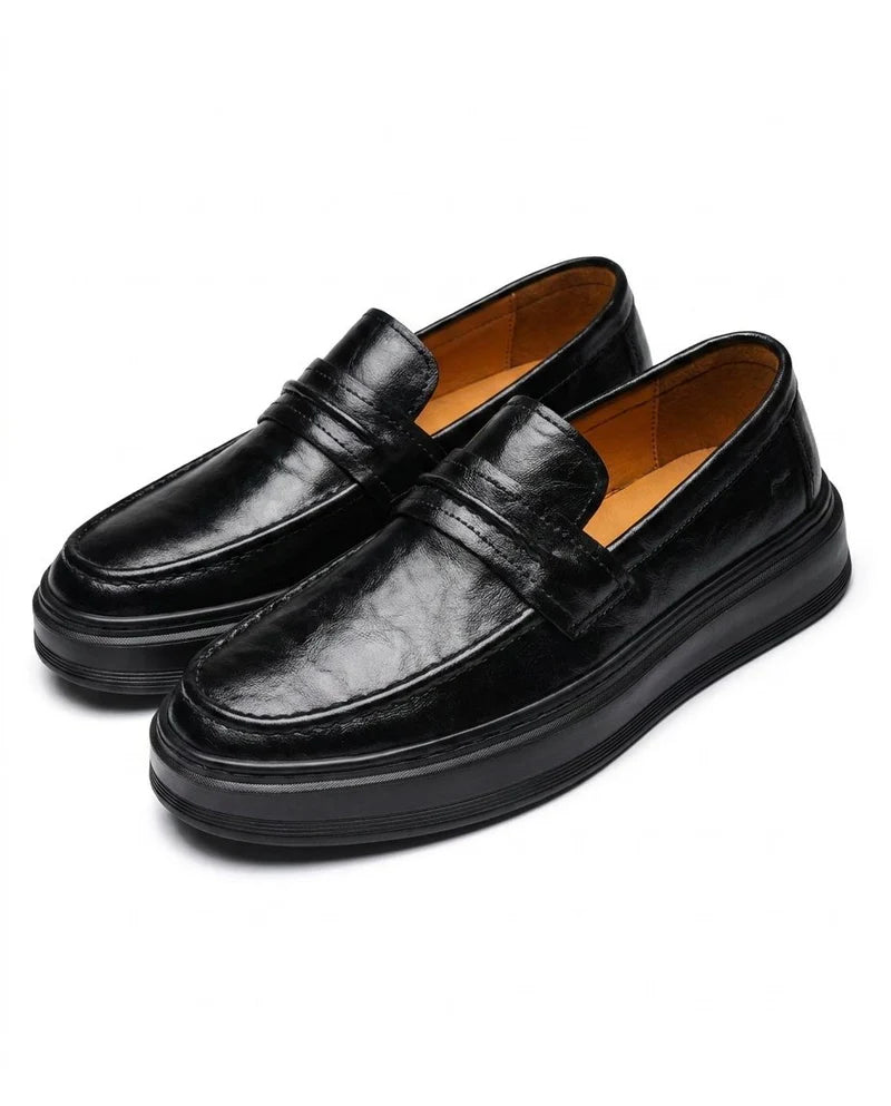 Men's Platform Penny Loafers