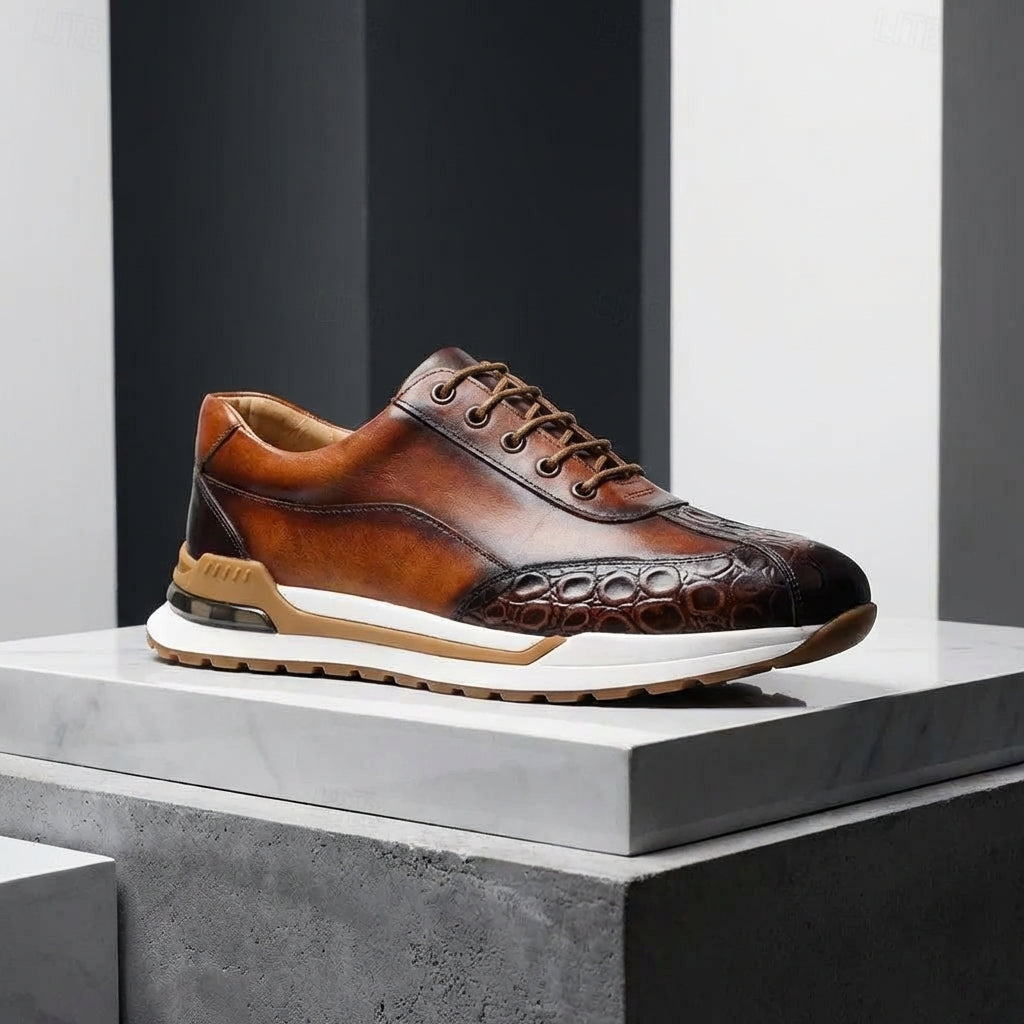 Men's Textured Trainers