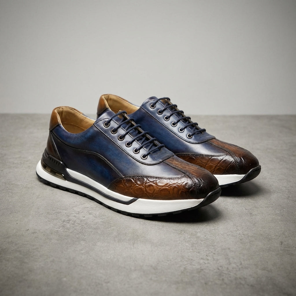Men's Textured Trainers