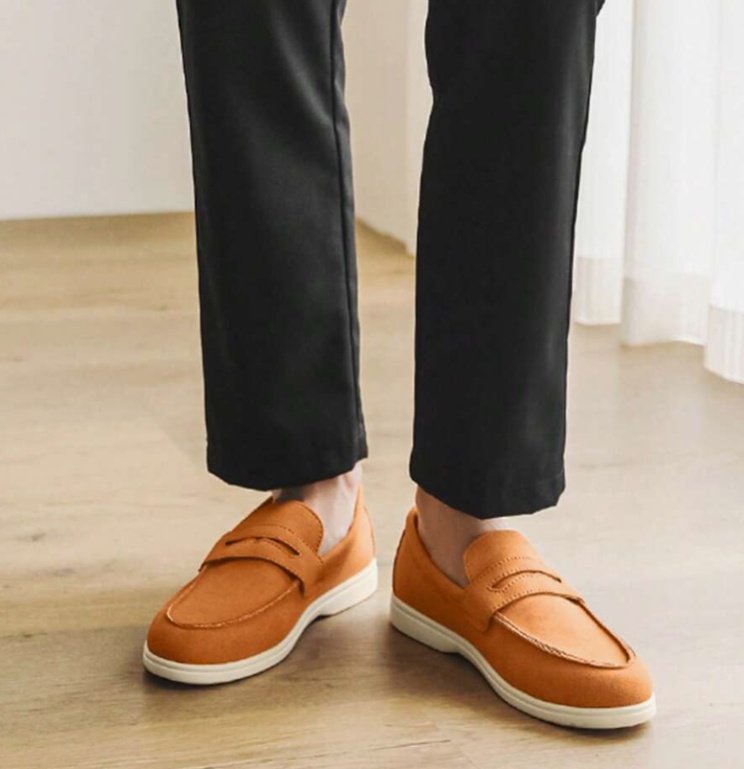 Men's Stitched Slip-On Loafers