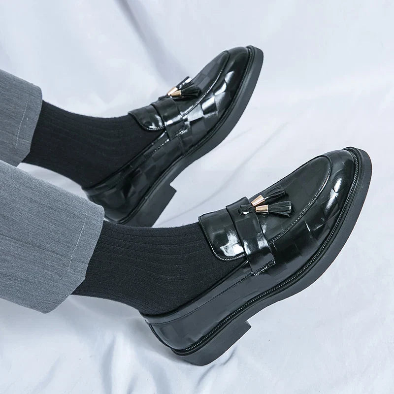 Mocassini uomo con nappine