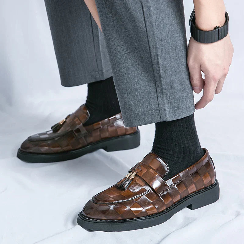 Mocassini uomo con nappine