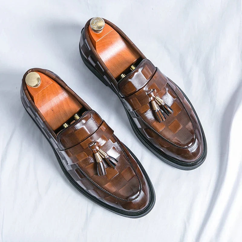 Mocassini uomo con nappine