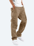 Pantaloni cargo uomo con coulisse