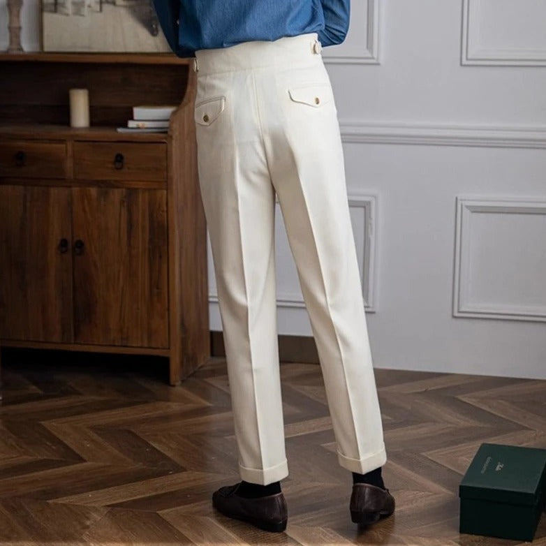 Pantaloni uomo a pinces